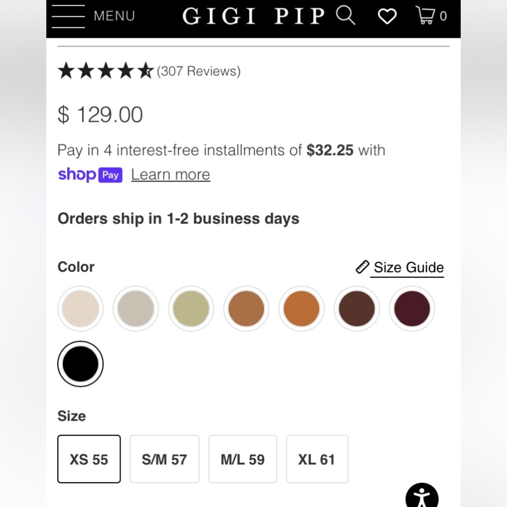 Gigi Pip - Zephyr Rancher Teardrop Felt Fedora Ha… - image 3